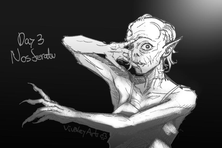 Ink by Night Day 3 - Nosferatu