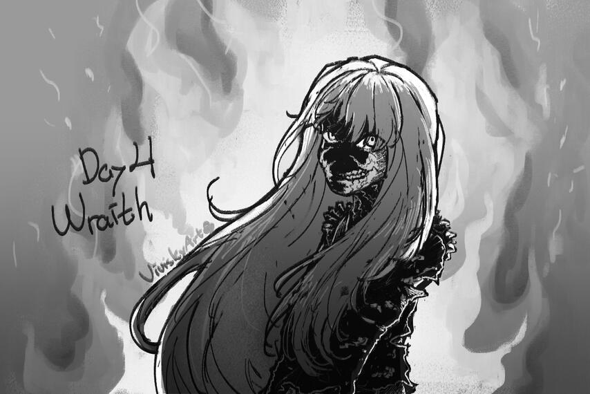 Ink by Night Day 4 - Wraith